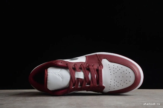 Jordan 553558-615 1 White Low Bordeaux 553558-615 0814